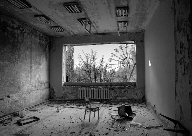 Чернобыль, покинутые города