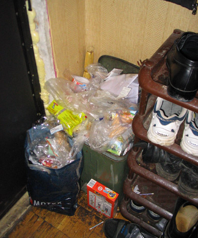 мусор в общежитии РХТУ