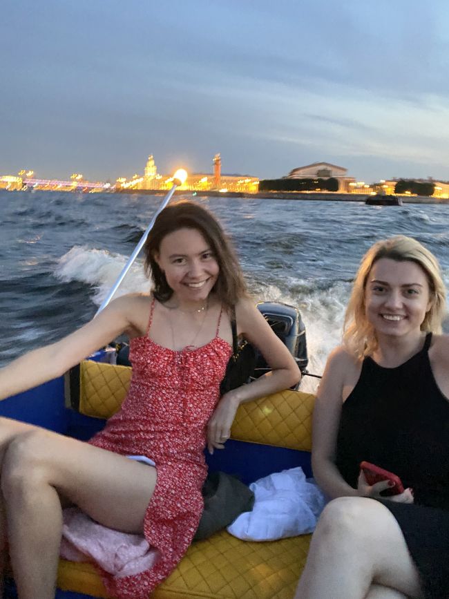 Катер без капитана в Питере