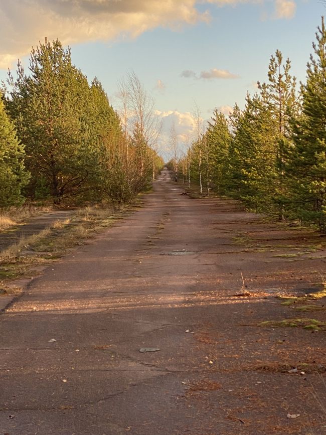 Заброшенный военный аэродром Вещево