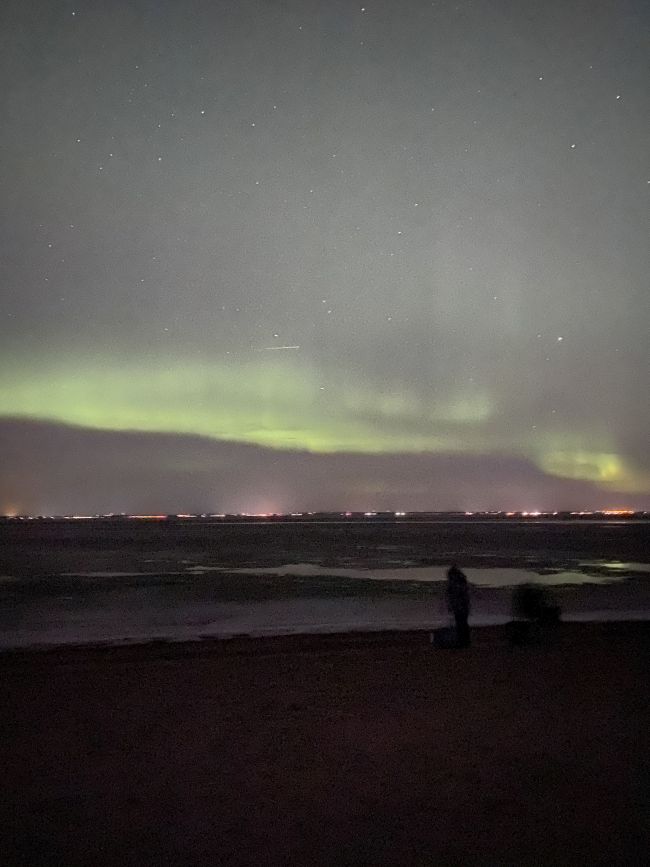 Северное сияние в Питере