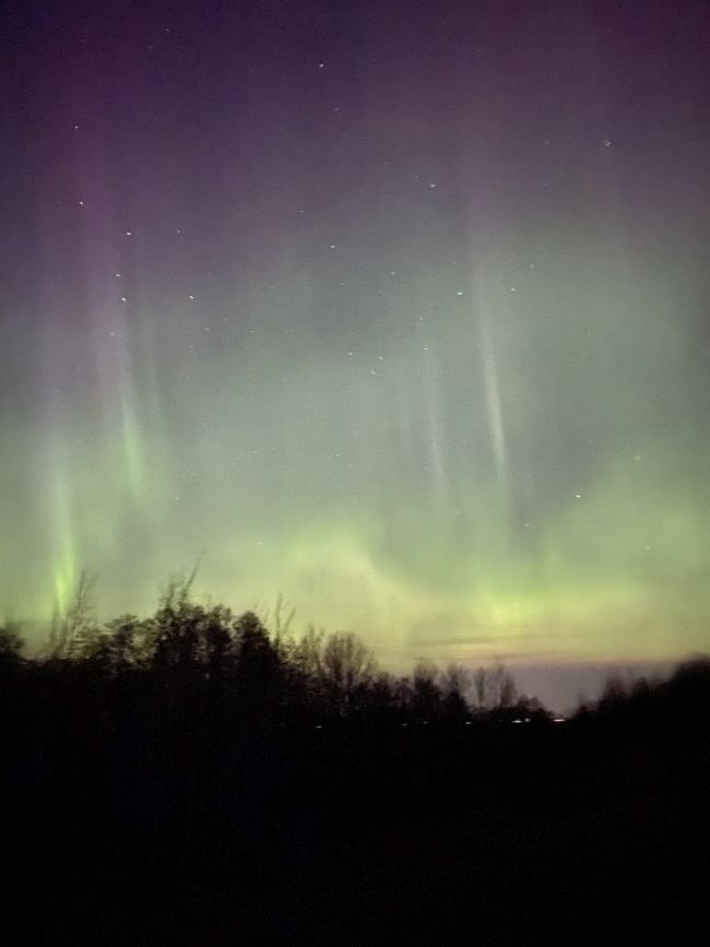 Северное сияние в Питере