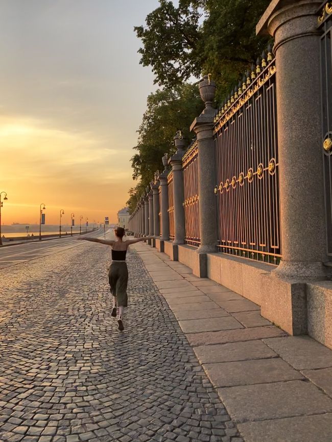 Как выглядят белые ночи в Петербурге 