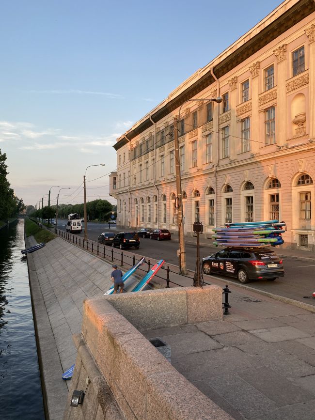 белые ночи в Петербурге 