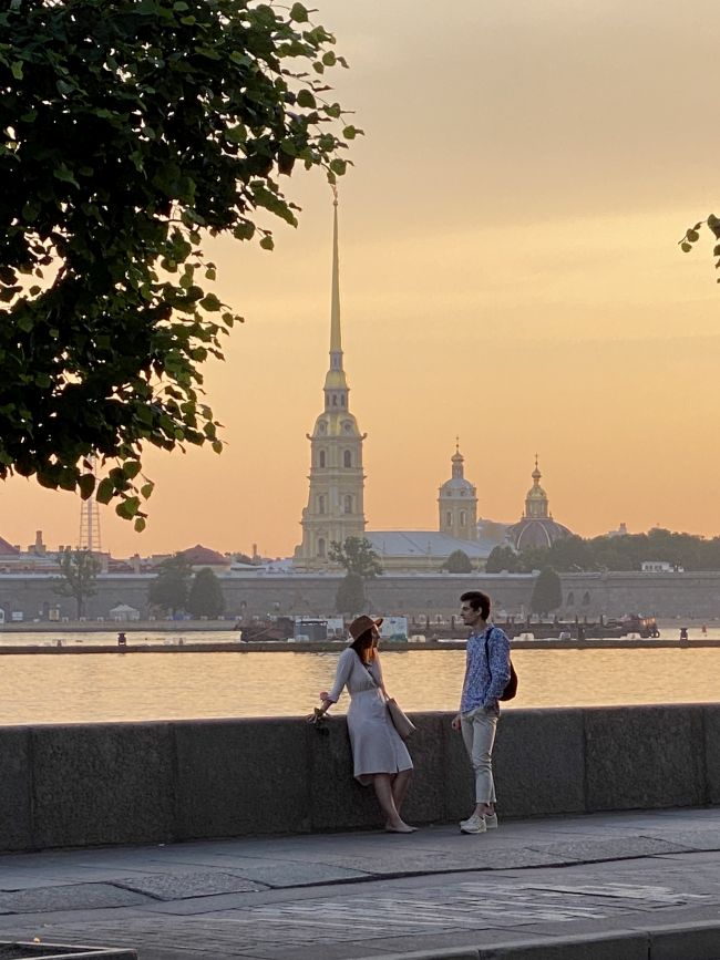 белые ночи в Петербурге 