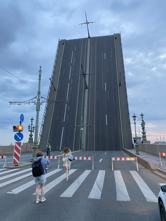 Белые ночи в Питере в июле