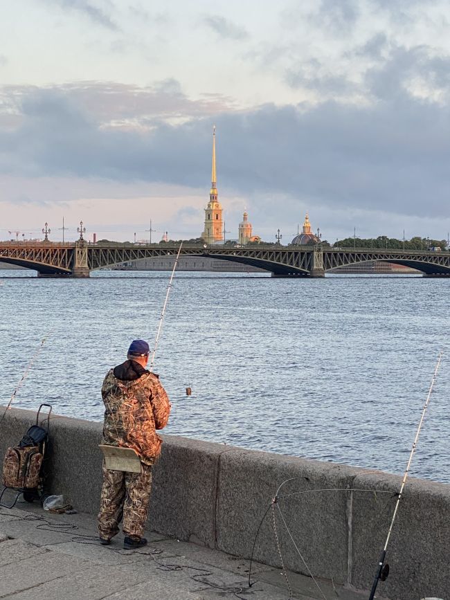 Белые ночи в Питере в июле